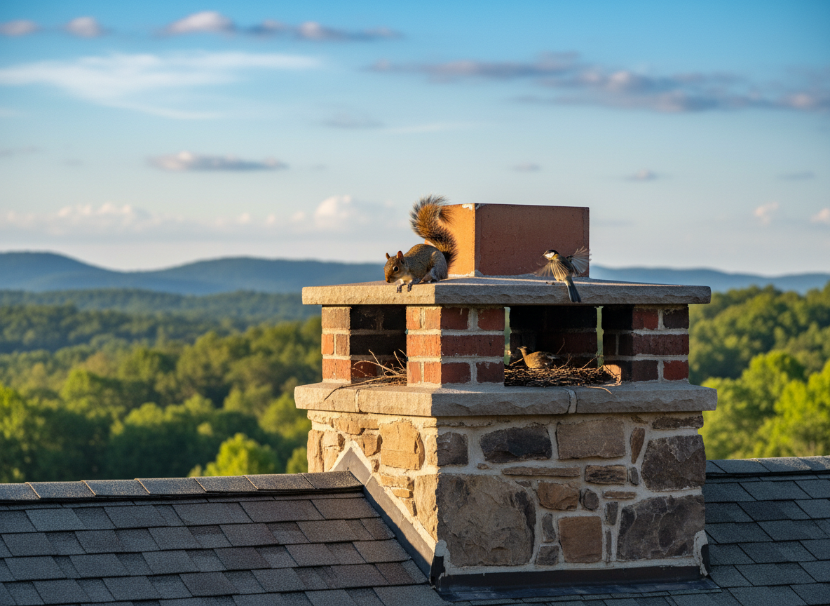 Why Murphy Homes Need Chimney Caps for Birds and Squirrels