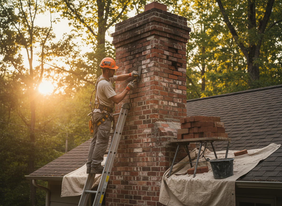 affordable chimney repair in Murphy